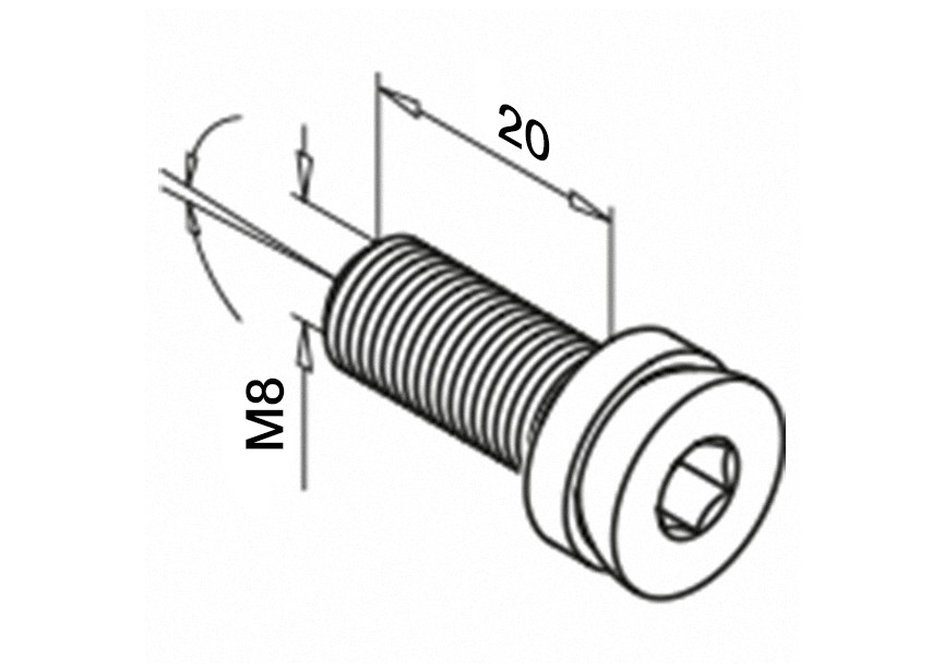 Accessoires Boulons réglables ,             QS- 47