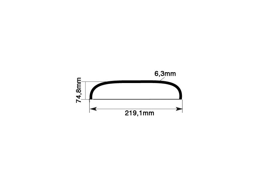 FOND DE TUBE 219.1 MM