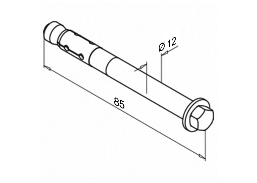 244220-285~~voor maximale klemsterkte 10mm, RVS316