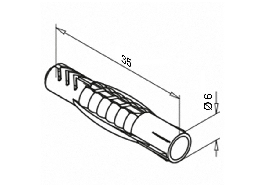 200841-635~~FISCHER WANDPLUG UX 6X35  QS-87 -VPE 100 STUKS !!!