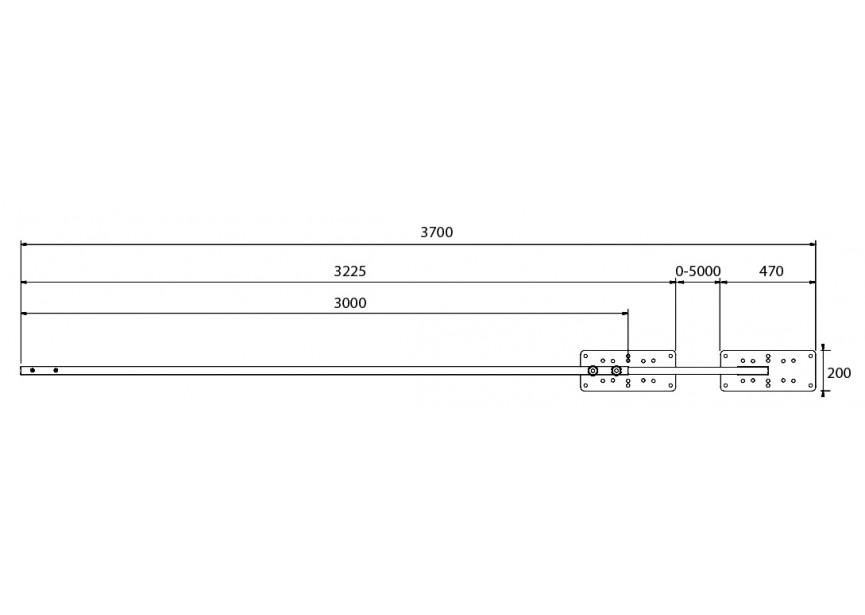 FIXING AND ALIGNMENT SHAPE FOR CANTILEVER CARRIAGES