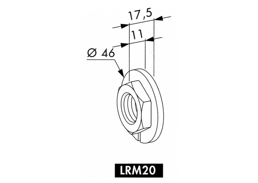 P00005991 - Prix par pièce,achat par 10 pcs-Douille à souder réglable m20