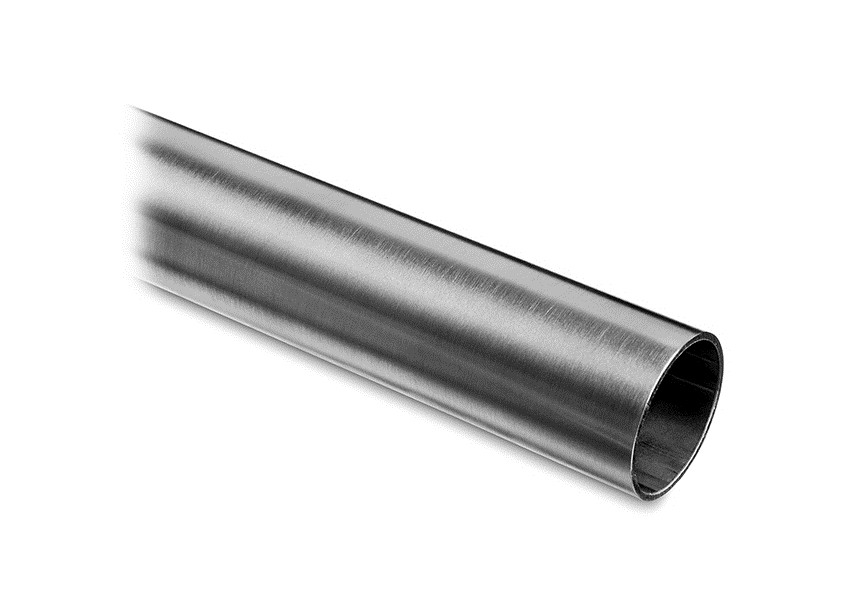 TUBE INOX 304 - GRAIN 320 - 40X2MM - 6 M  ROND