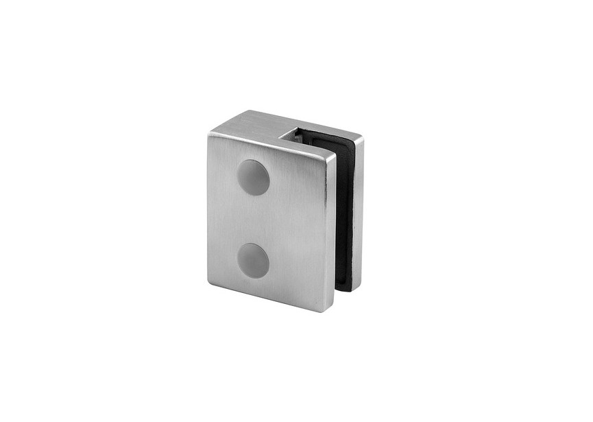 Glass clamp, MOD 51, excl. rubber inlay,stainless steel 316,