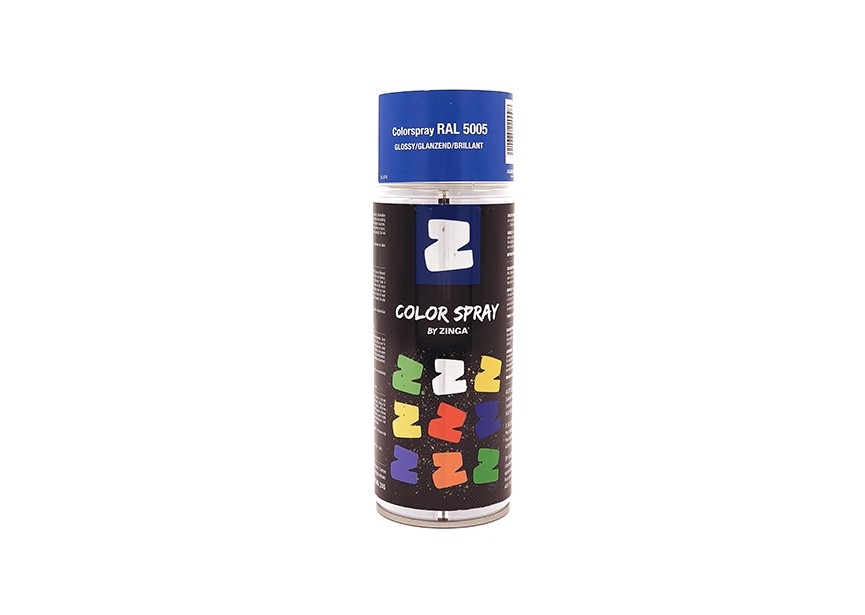 ZINGA COLOR SPRAY RAL 5005 - BLEU DE SECURITE