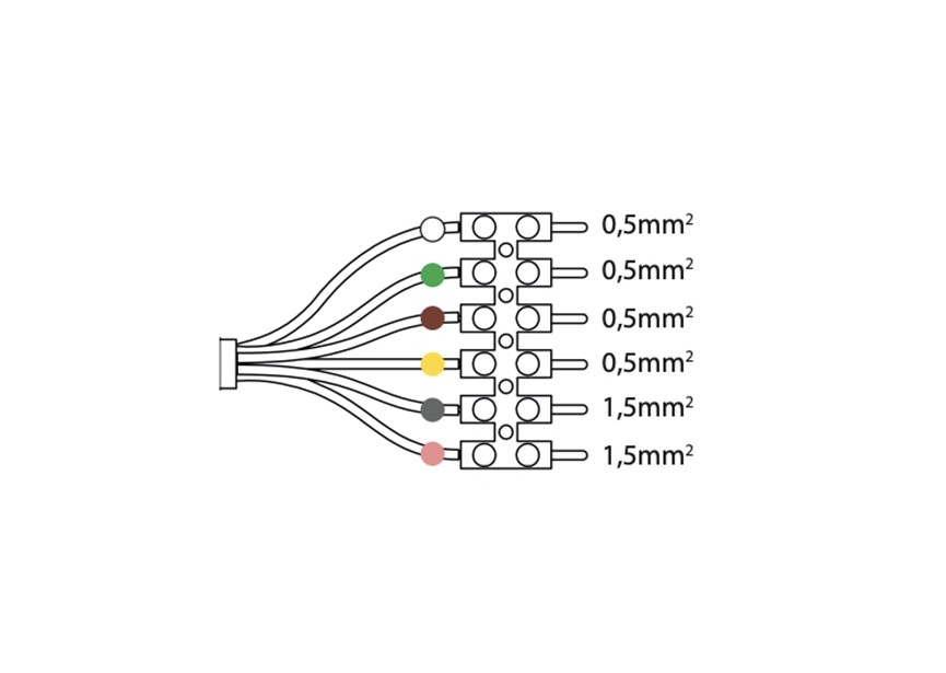 639600~~PLUG CABLE/ADV Cavo connessione schermato ADVANCE