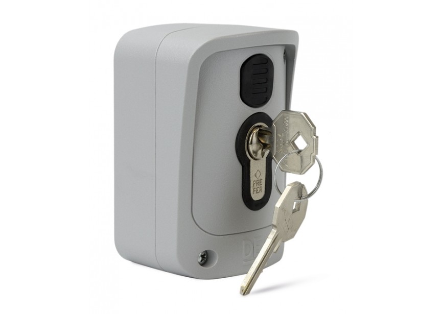 GT-KEY/SB Sélecteur à clé en aluminium anti-vandale