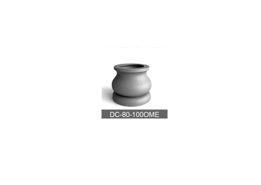 EXTREMITE POUR COLONNE 80/100MM - OMEGA