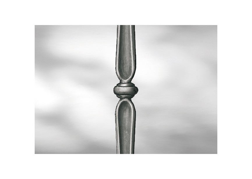 BALUSTRE ROND 14MM - 100 CM