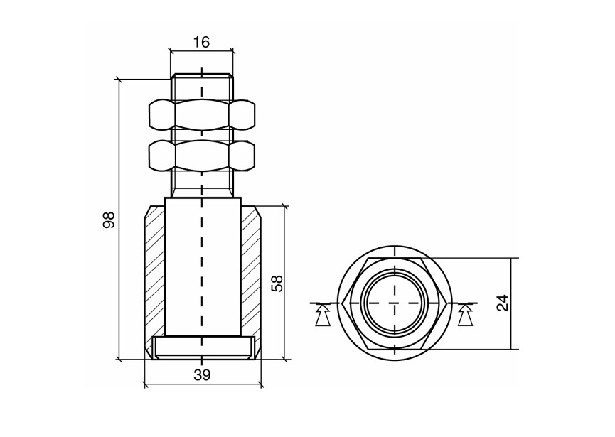 230-40~~GELEIDINGSROL - WIT