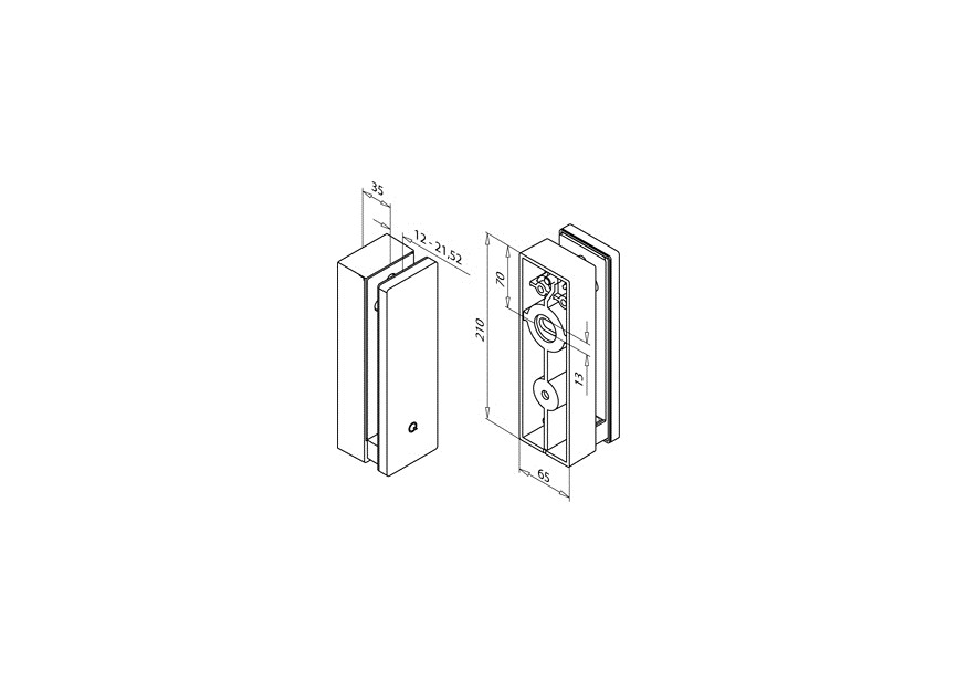 Adaptateur - socle plat