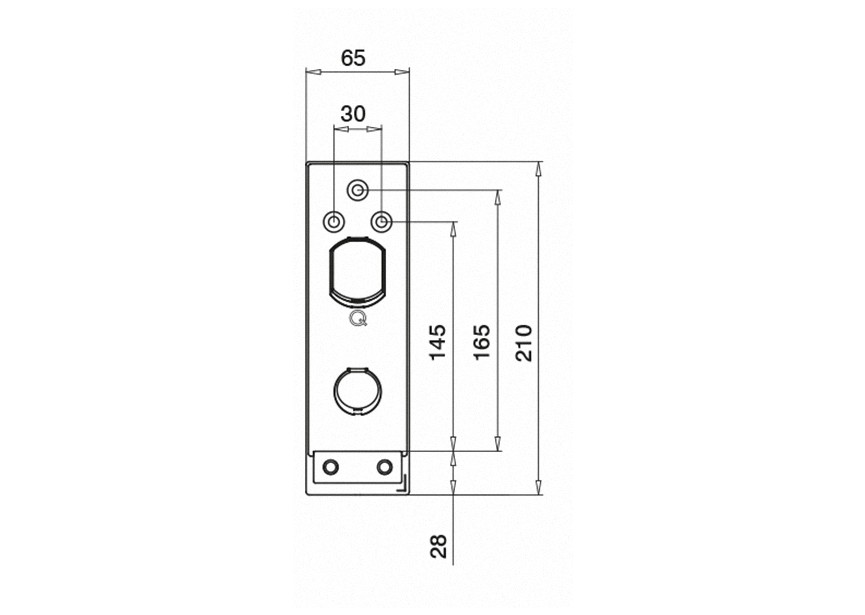 Adaptateur - socle plat