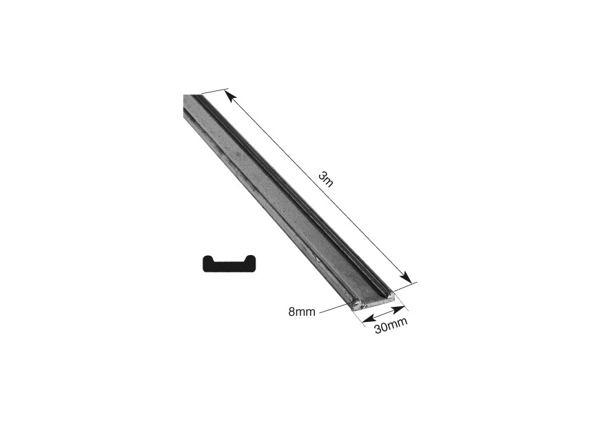 HE30X8-3M~~HESPENIJZER 3M - 30X8MM