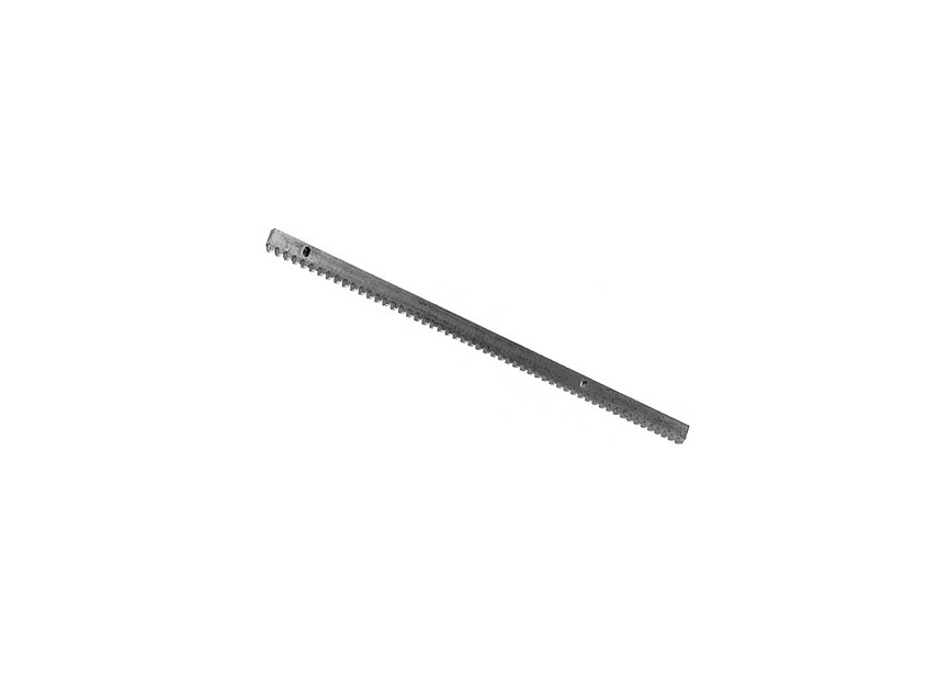 91112~~GEGALVANISEERDE TANDLAT 30X12MM - 1 M.