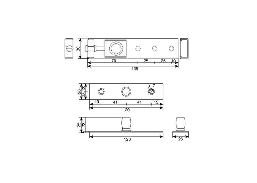 144-35492-B~~Pivot supérieur pour l art. 144-35491