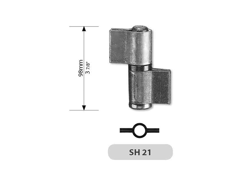 SH21~~ZW.SCHARNIER 2 AANLASLIPPEN