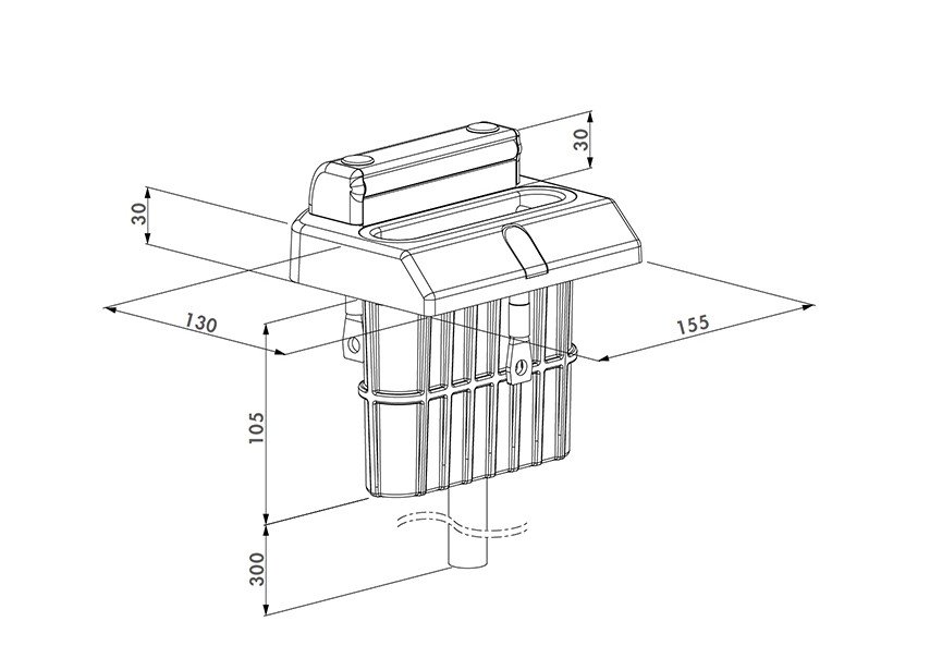 P00006487 - Butée réglable de 40-60mm (profil du portail)-pour SUBY