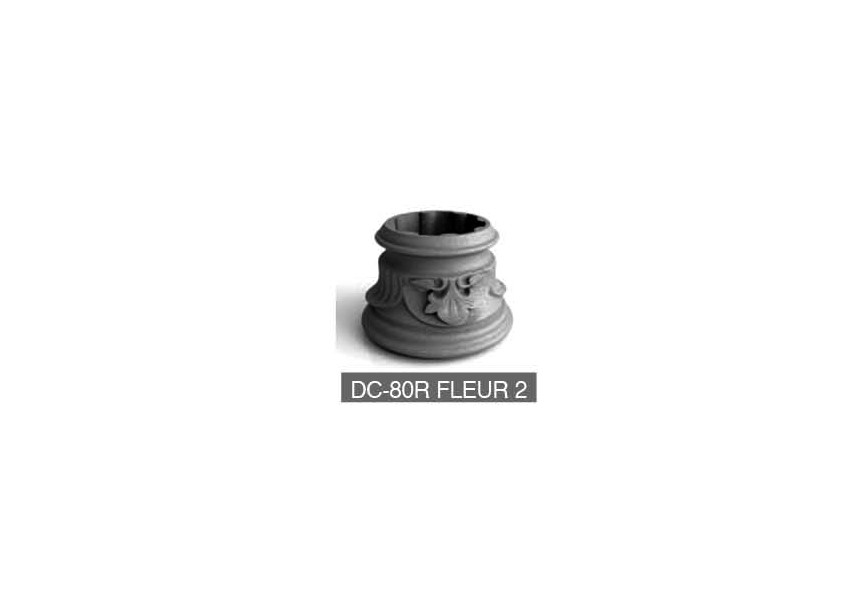 DC-80R FLEUR 2~~RING VOOR KOLOM 80MM - FLEUR 2