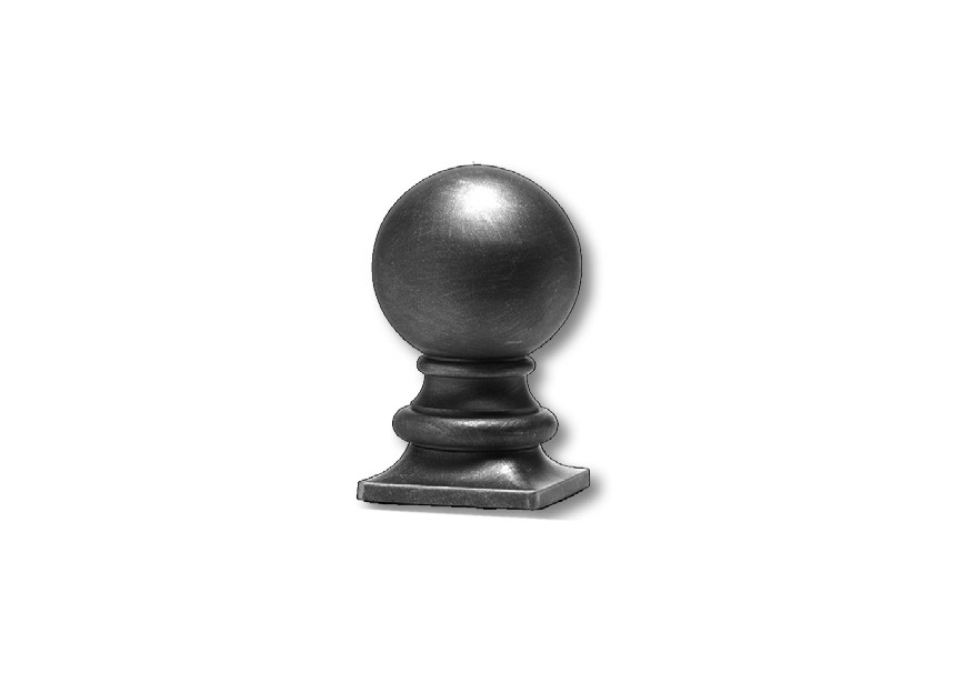 SPHERE CREUSE EN ACIER MOULE - SOUDABLE - NON GALVANISABLE