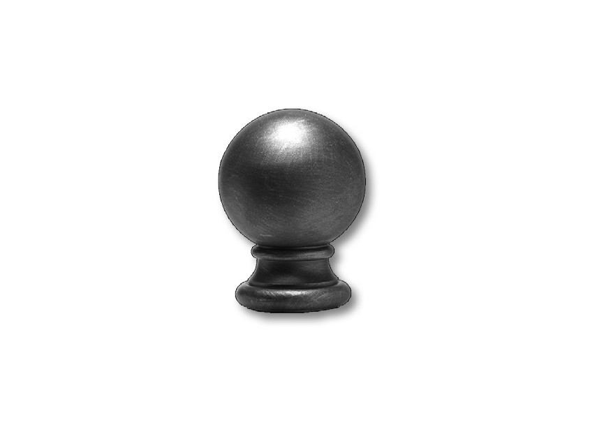 SPHERE CREUSE EN ACIER MOULE - SOUDABLE- NON GALVANISABLE