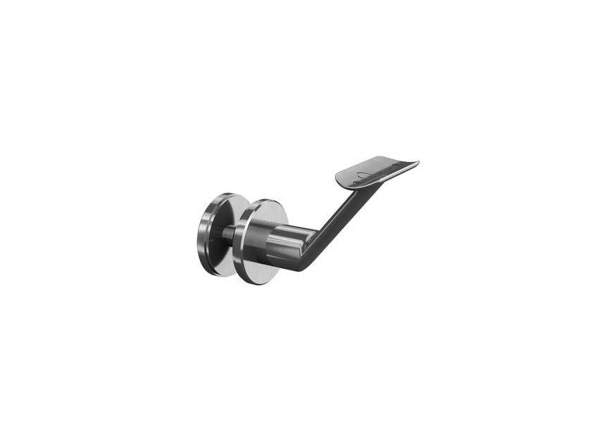 Support de main-courante pour verre,main-courante D42,4mm,pour verre 12-31,52mm,inox304,brossé