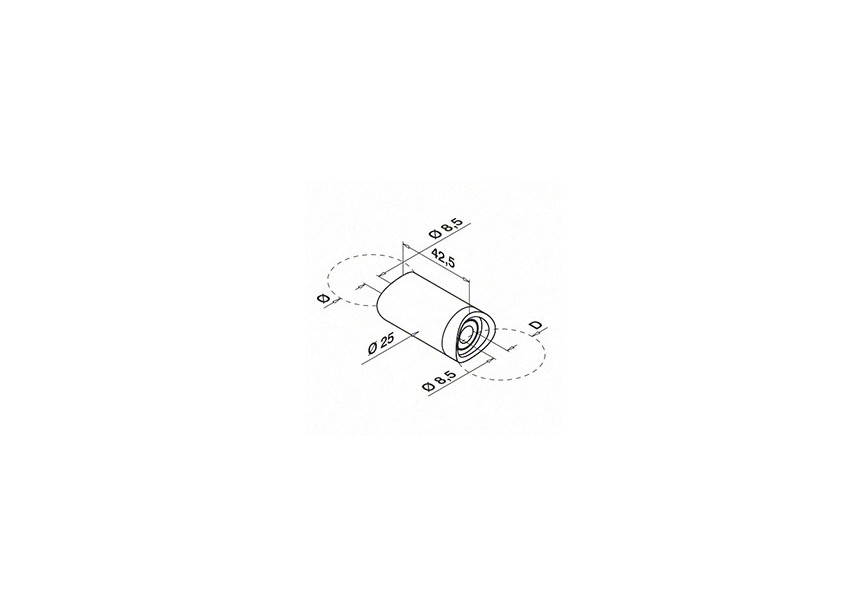 Entretoise, tube à tube liaison