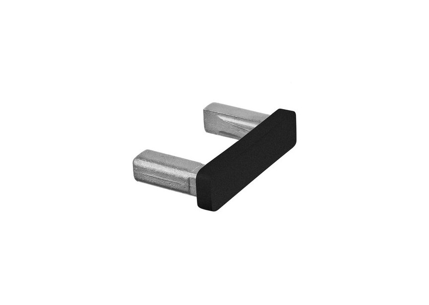 Vlakke eindkap, voor 40x10 mm handleuning; 134732-041-82