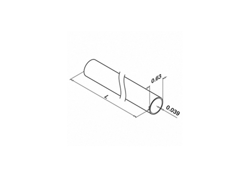 Tube, Ø16 mm x 1 mm