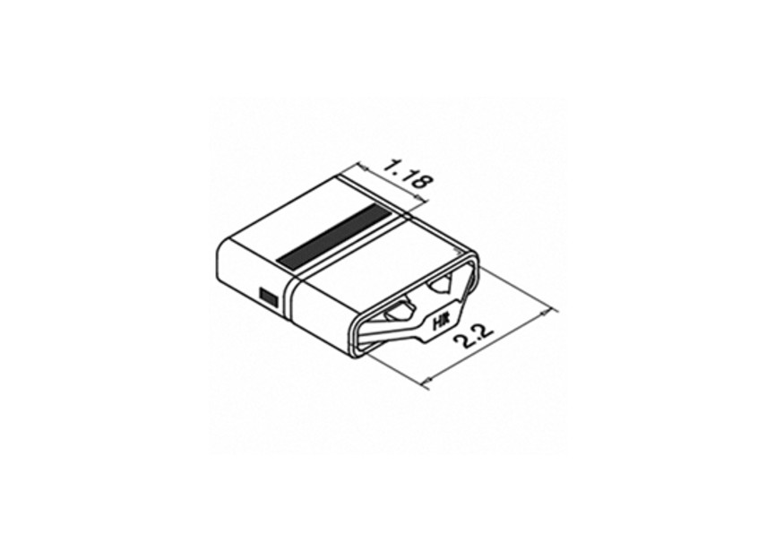 Verbinder, Square Line, Easy Hit