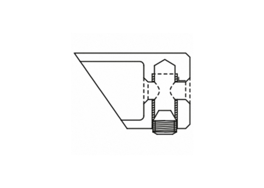 Kabelstopper voor kabelsysteem, 3,2 mm - 4 mm