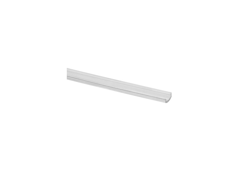 LED afdekprofiel voor LED draagprofiel, U=24x24mm