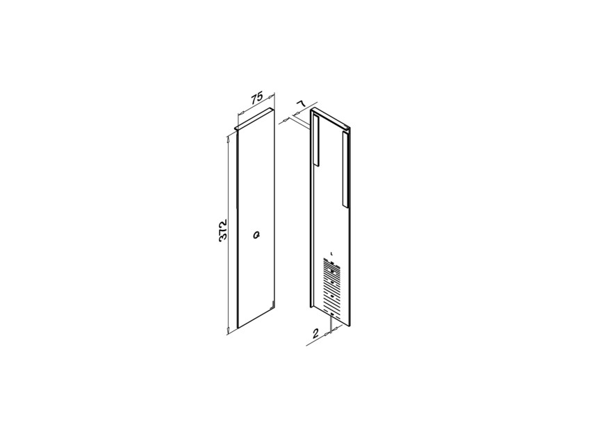 Embout, Easy Glass Prime Y, pour escaliers