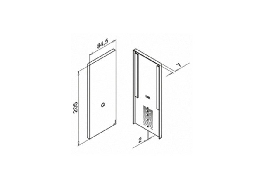 Embout, Easy Glass Max, pour escaliers