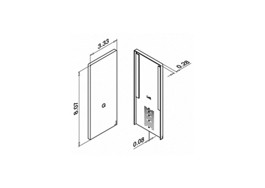 Embout, Easy Glass Max, pour escaliers