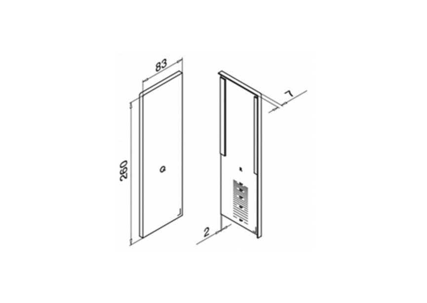 Embout, Easy Glass Max, pour escaliers