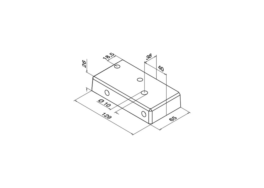 Embase-manchon pour poteau, Easy Alu