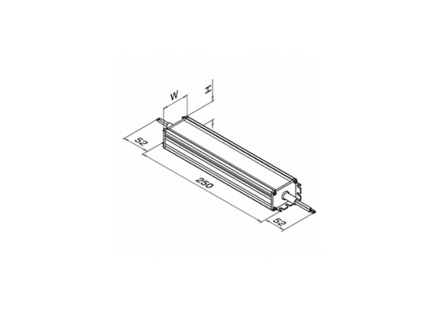 Transformator voor Linear Light, IP67