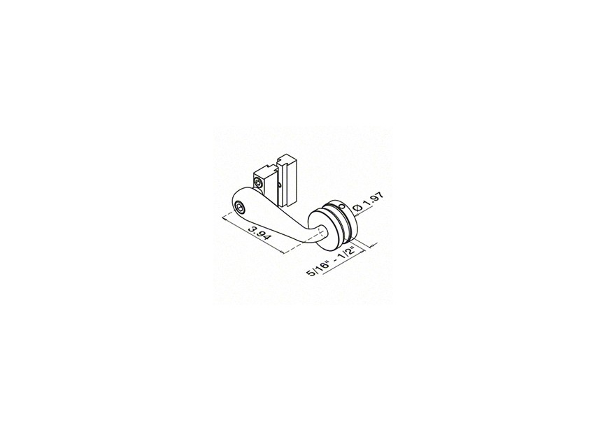 Haaksleutel met pen, Ø45 - 50 mm, Q-32