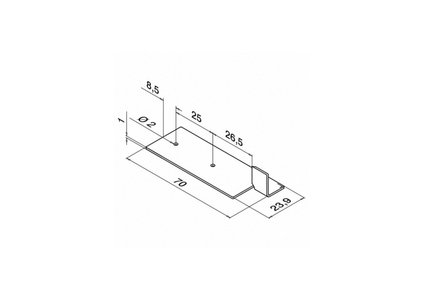 Outils p. raccord de tube, horizontal  vertical