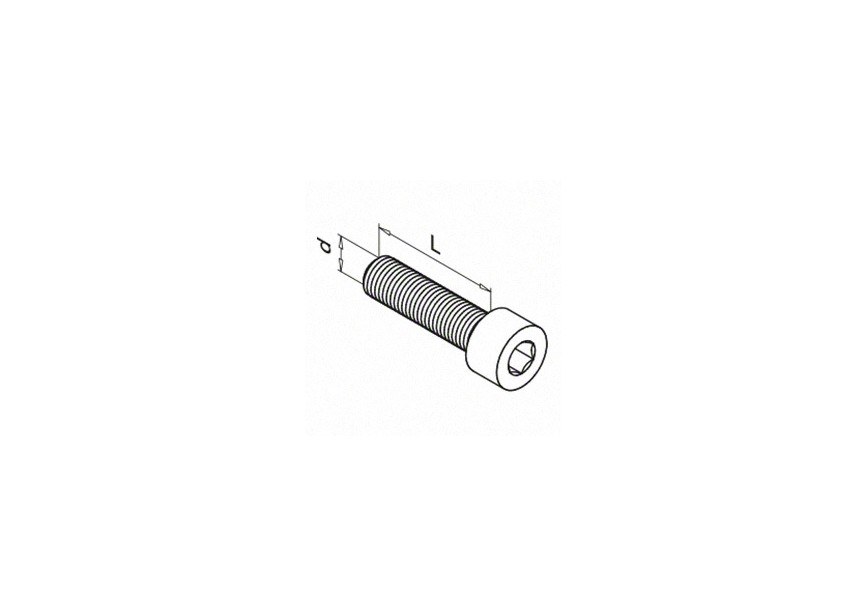 Vis tête cylindrique à six pans creux, QS-24