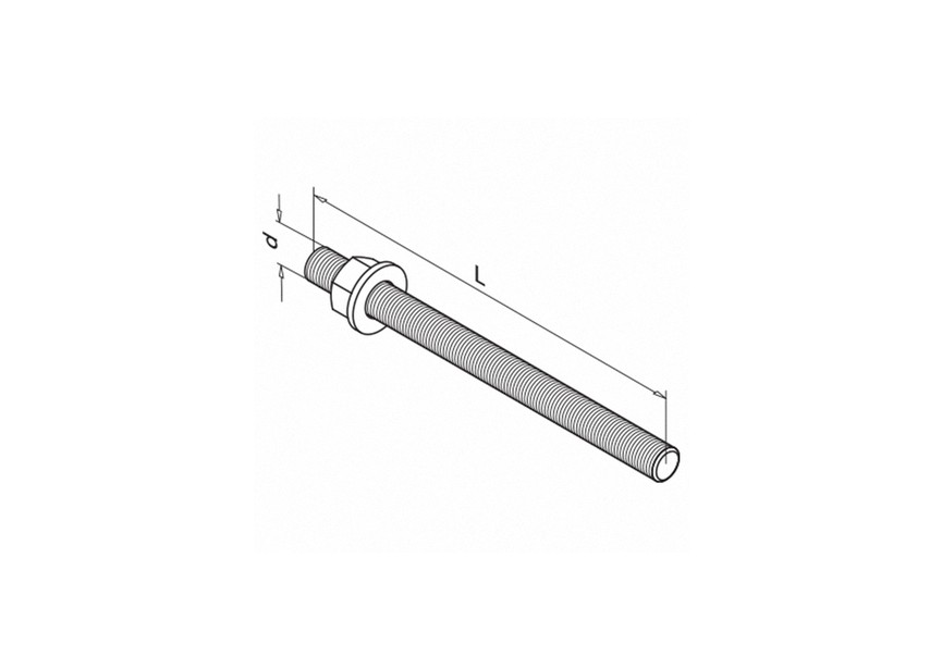 Tige dancrage, Q VMU-A 16x205, QS-279