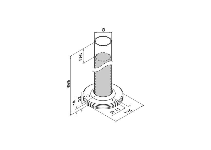 130916-548-12~~Baluster,MOD0916,D48,3mmx4,6mm,H989mm,RVS304,K320