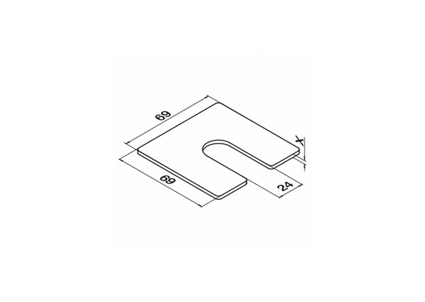 Blocs de distance pour Easy Glass Prime