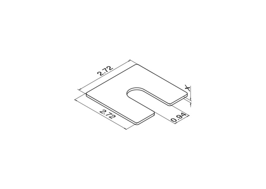 Montagewig voor Easy Glass Prime