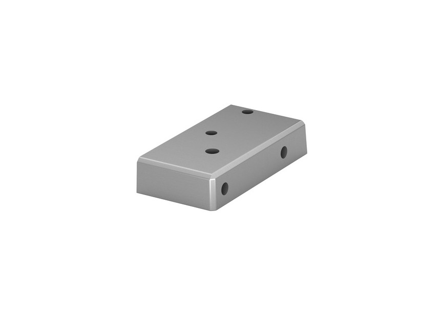 169026-009-01-18~~Bodemflens links voor baluster,Easy Alu,geanodiseerd