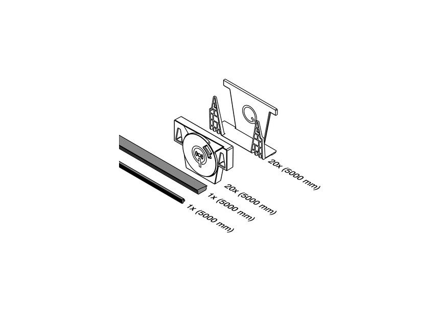 Joints, cales et Q-disc, Easy Glass Smart